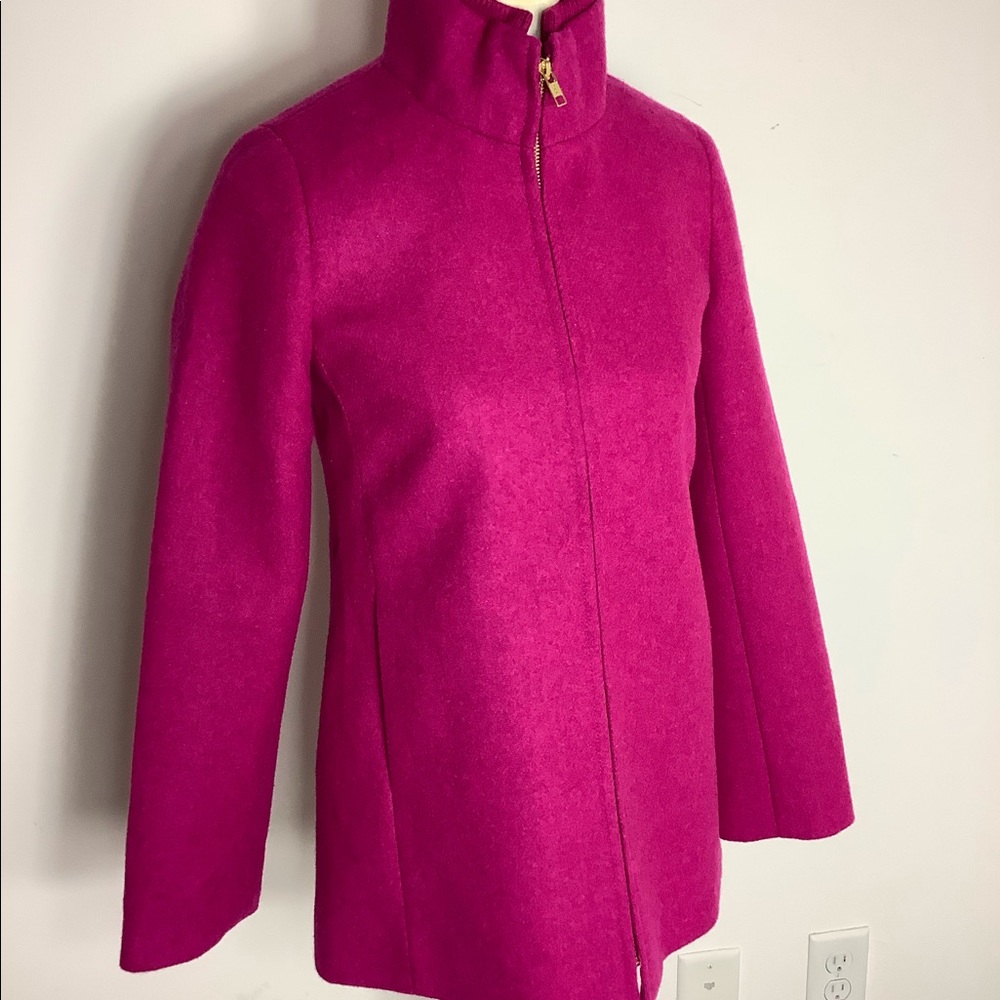 J.Crew Factory Village Pink Coat - Picture 2 of 5